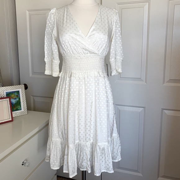🍓NWT Express Fit And Flare Dress - Picture 3 of 13